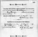 M17 Marriage License for Frank P. Morgan and Mary Dowdy